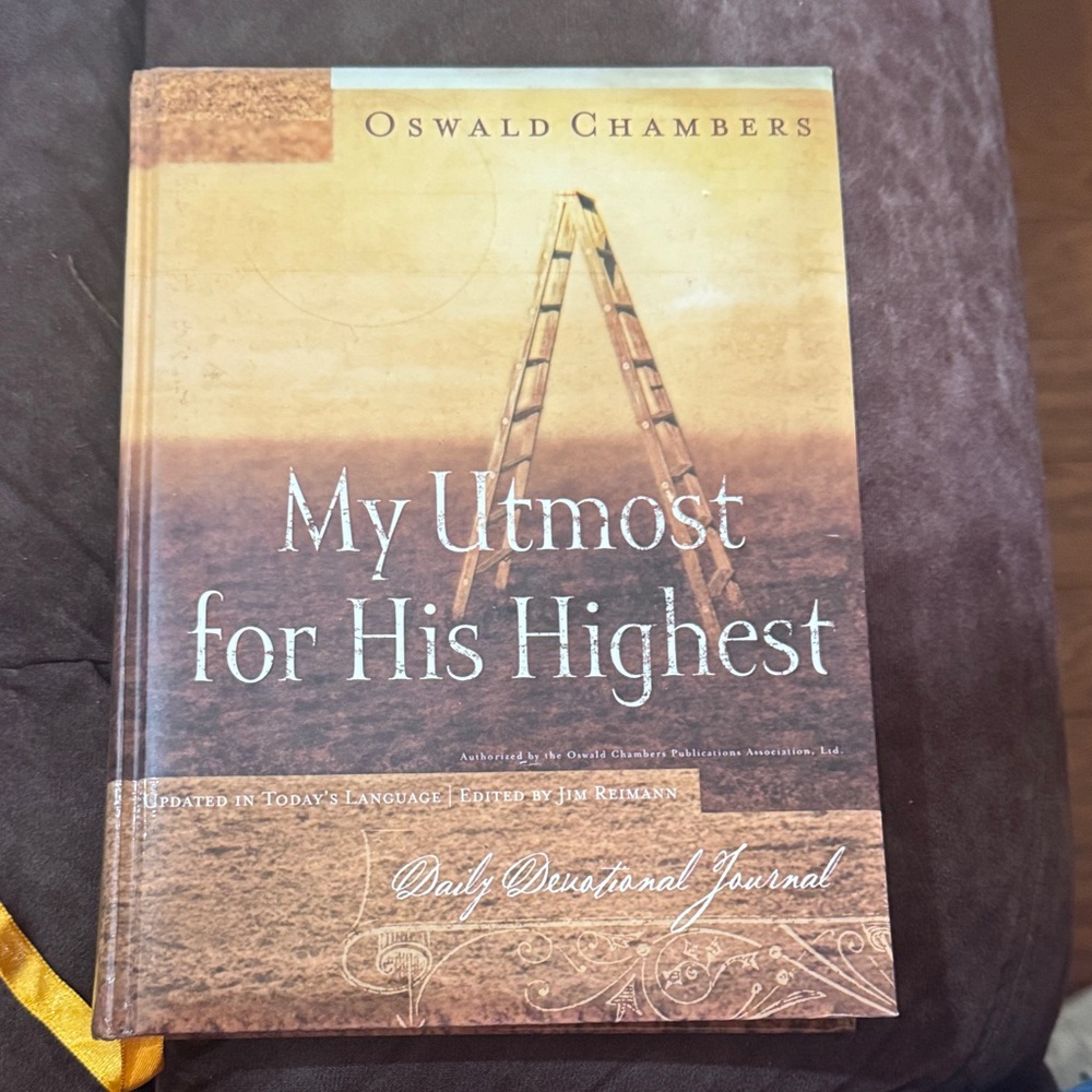 My Utmost for His Highest Devotional Journal
